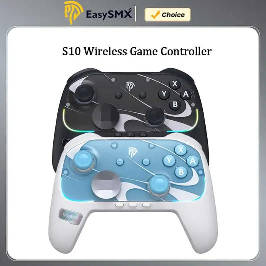 EasySMX S10 Wireless Gaming Controller For PC/Switch 1&2/Android/iOS/Steam