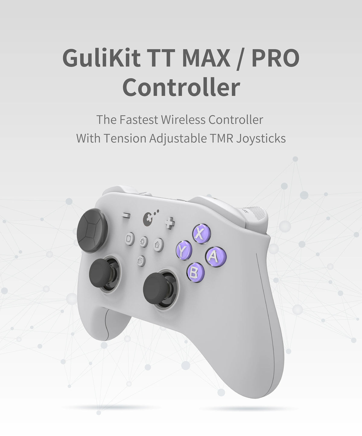 GuliKit TT Max Wireless Gaming Controller For PC/Steam/Switch 1&2/Android/iOS