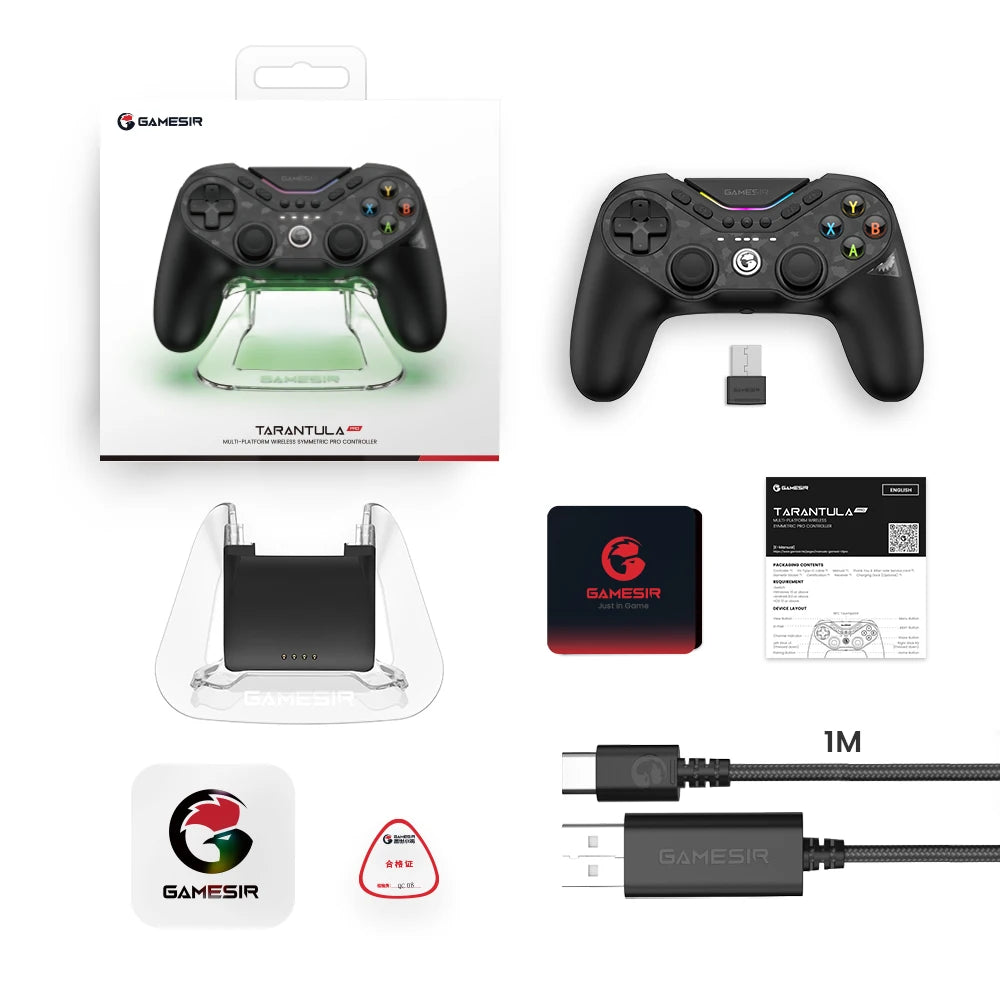 GameSir Tarantula Pro T3 Wireless Gaming Controller for PC/Switch/IOS/Android