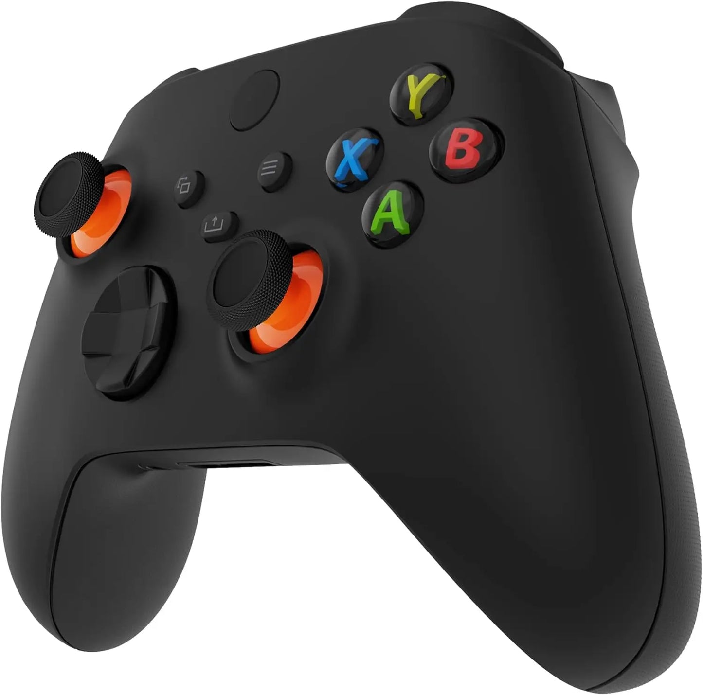 eXtremeRate 4 pcs Replacement Joystick for Xbox One & Xbox Series X/S & Xbox One S/X & Xbox Elite V1- Black bottom series