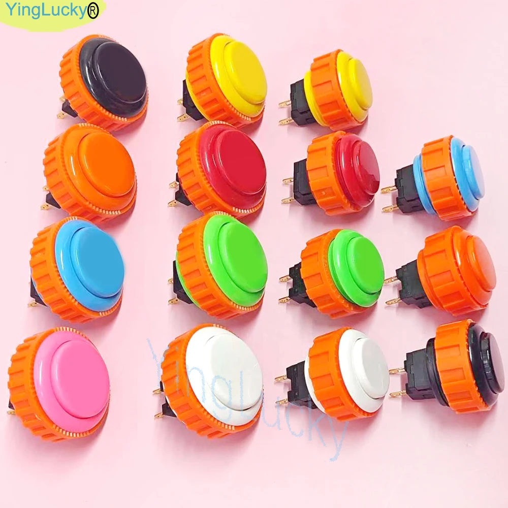 SANWA OBSN 30mm 24mm Original Japan SCREW Type Round Push Button for PC/PS/XBOX/Arcade
