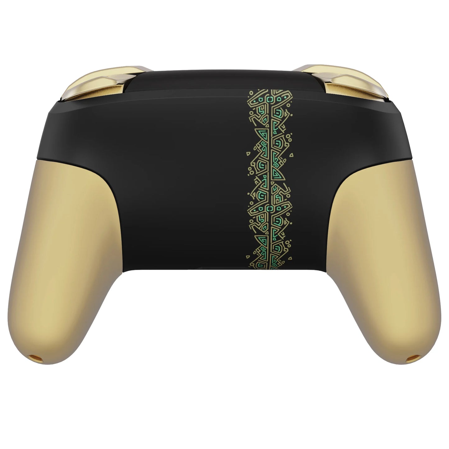 eXtremeRate Replacement Housing Shell with Buttons for Nintendo Switch Pro - Totem of Kingdom (Glow in Dark)
