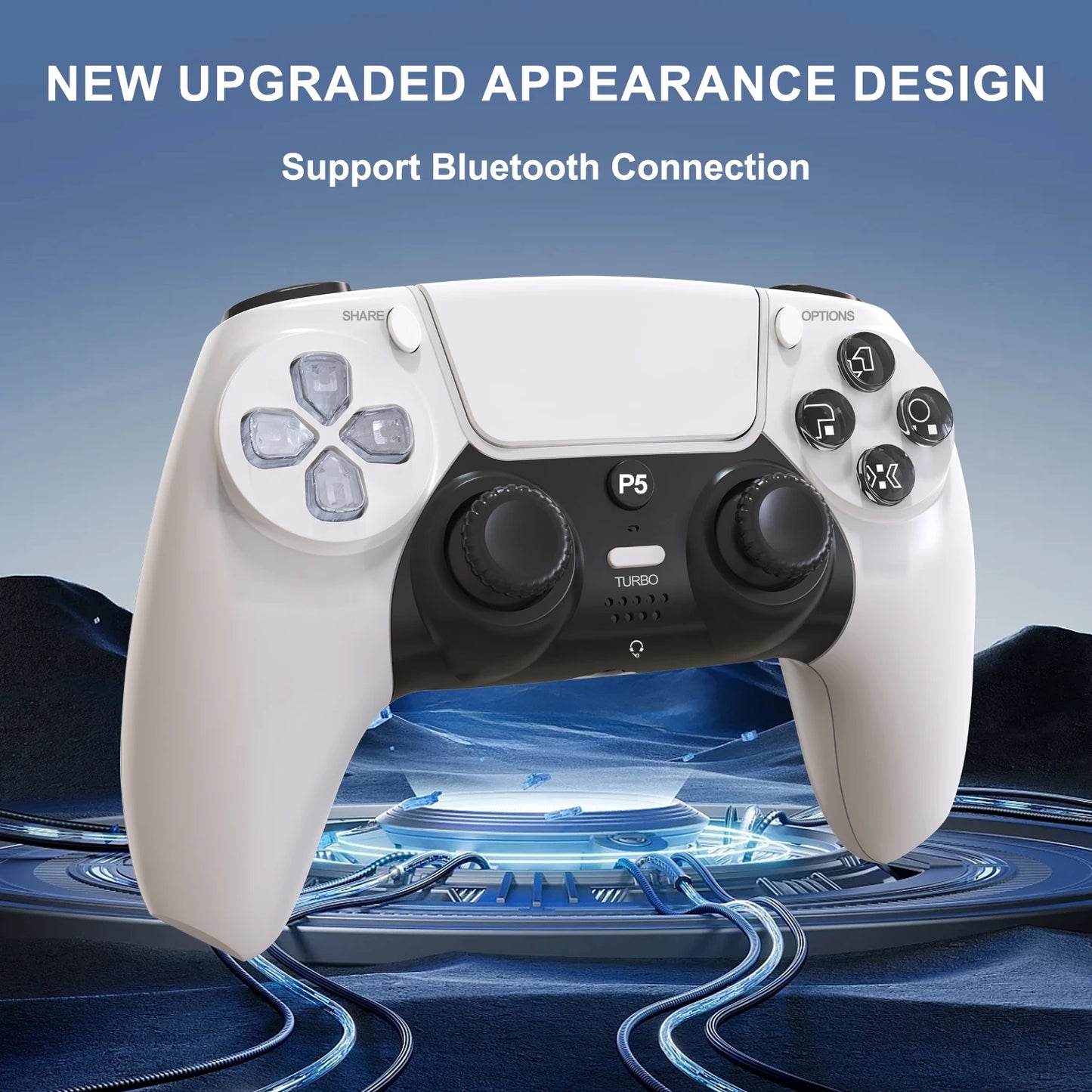 GAMINJA P50A Wireless Gaming Controller For PS5/PC