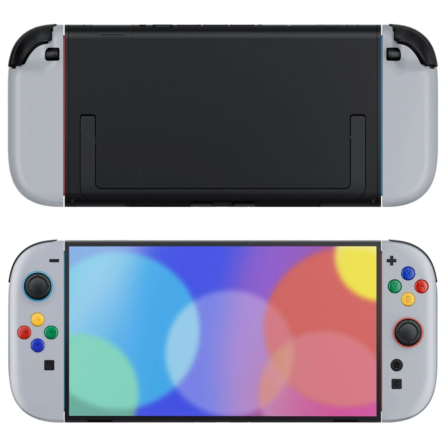 eXtremeRate for Joycon 2 DIY Replacement Shell Buttons, Case & Decorative Strips & Tools for Nintendo Switch 2 - Essence Version