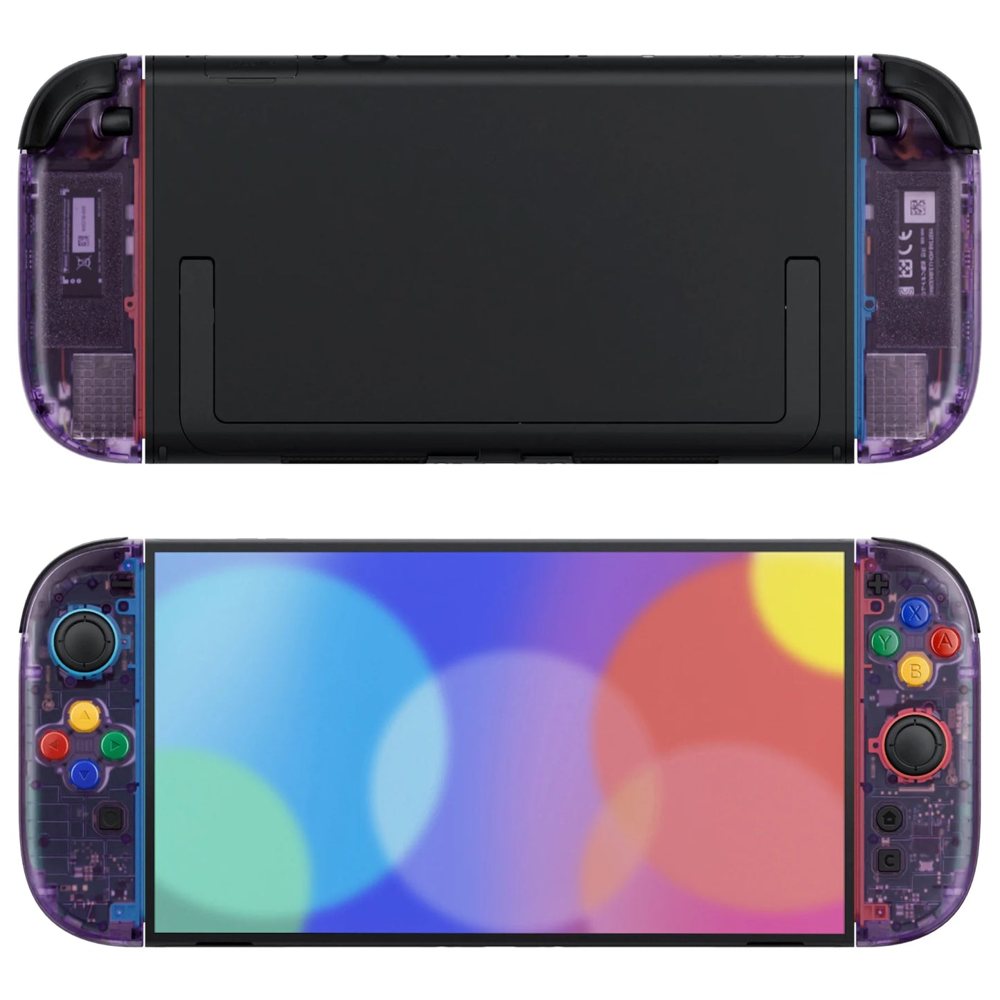 eXtremeRate for Joycon 2 DIY Replacement Shell Buttons, Case & Decorative Strips & Tools for Nintendo Switch 2 - Essence Version