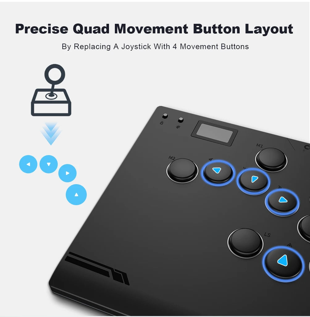 Haute42-COSMOX M Ultra 2 Aluminium Alloy Leverless Controller for PC/PS5/PS4/Steam/Switch