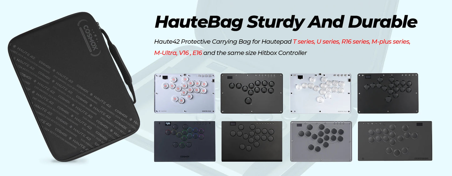 Haute42 U16 Arcade Leverless Controller for PC/PS5/PS4/Switch