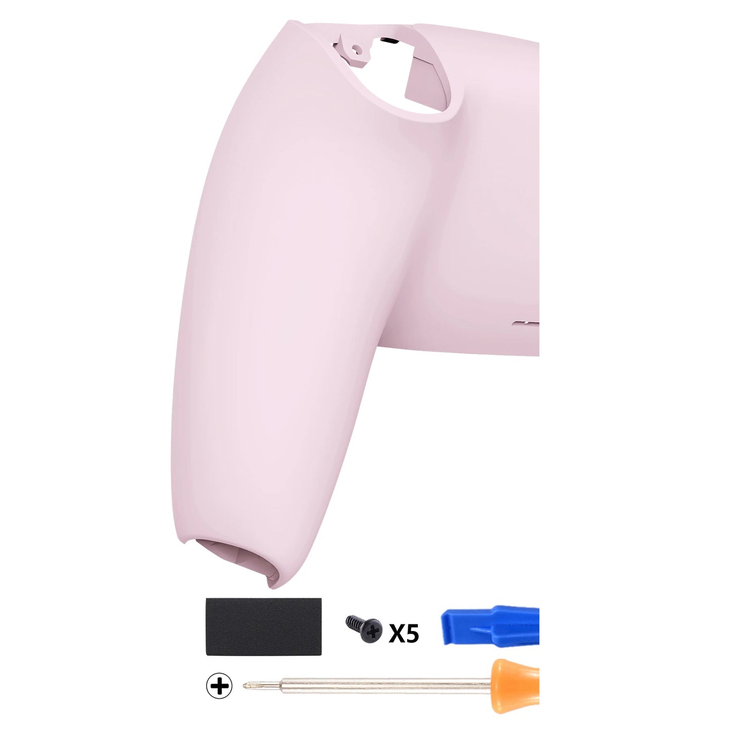 eXtremeRate Replacement Back Housing Bottom Shell Compatible with ps5 Controller BDM-010/020/030/040/050