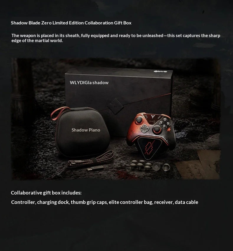 Flydigi Apex 6 Pro Phantom Blade Zero Edition Gaming Controller for PC/Switch Full Set