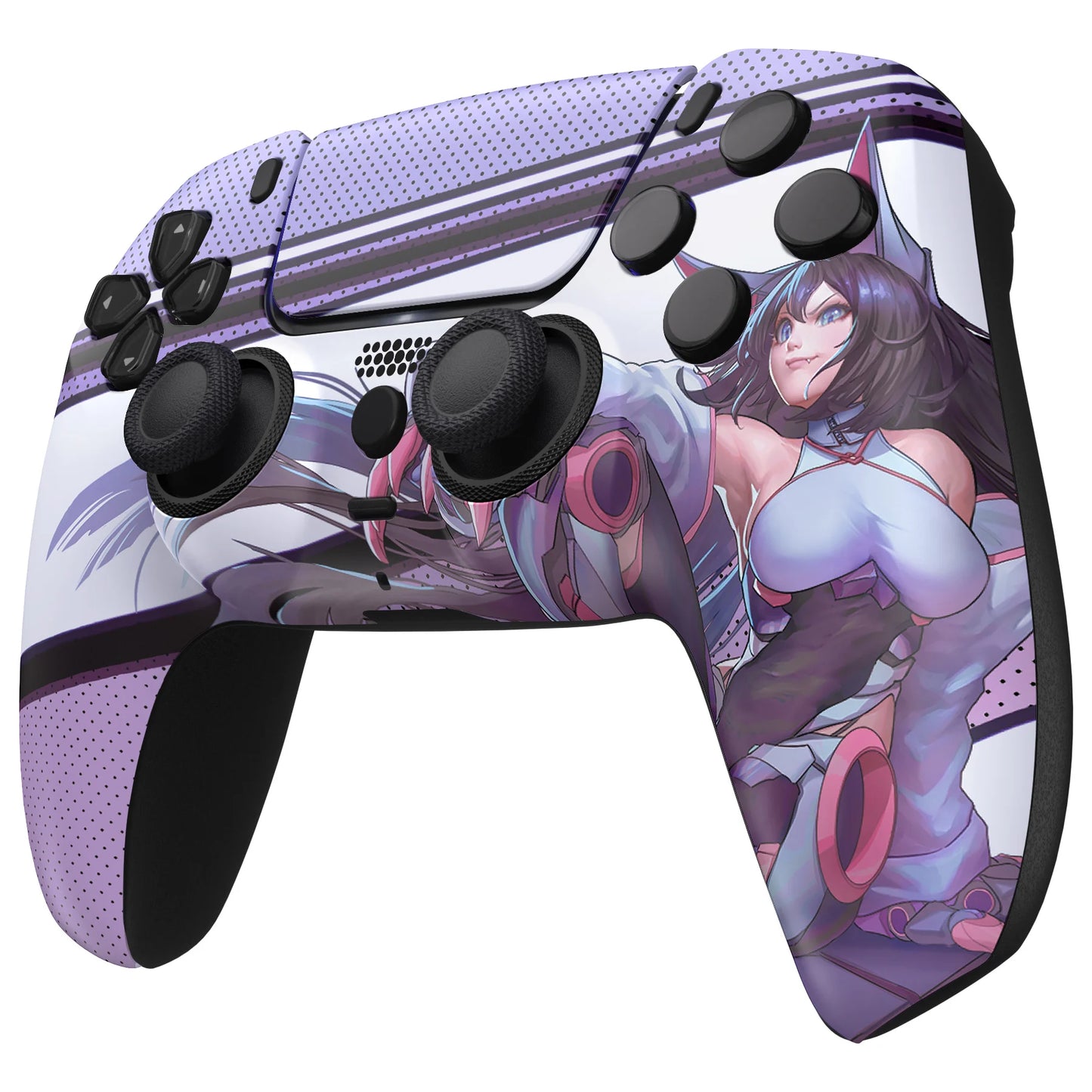 eXtremeRate LUNA Redesigned Replacement Front Shell Touchpad For ps5 Controller BDM-010/020/030/040/050