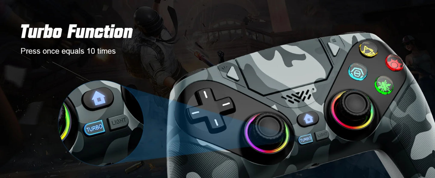 GAMROMBO Wireless Gaming Controller for PS5/PC
