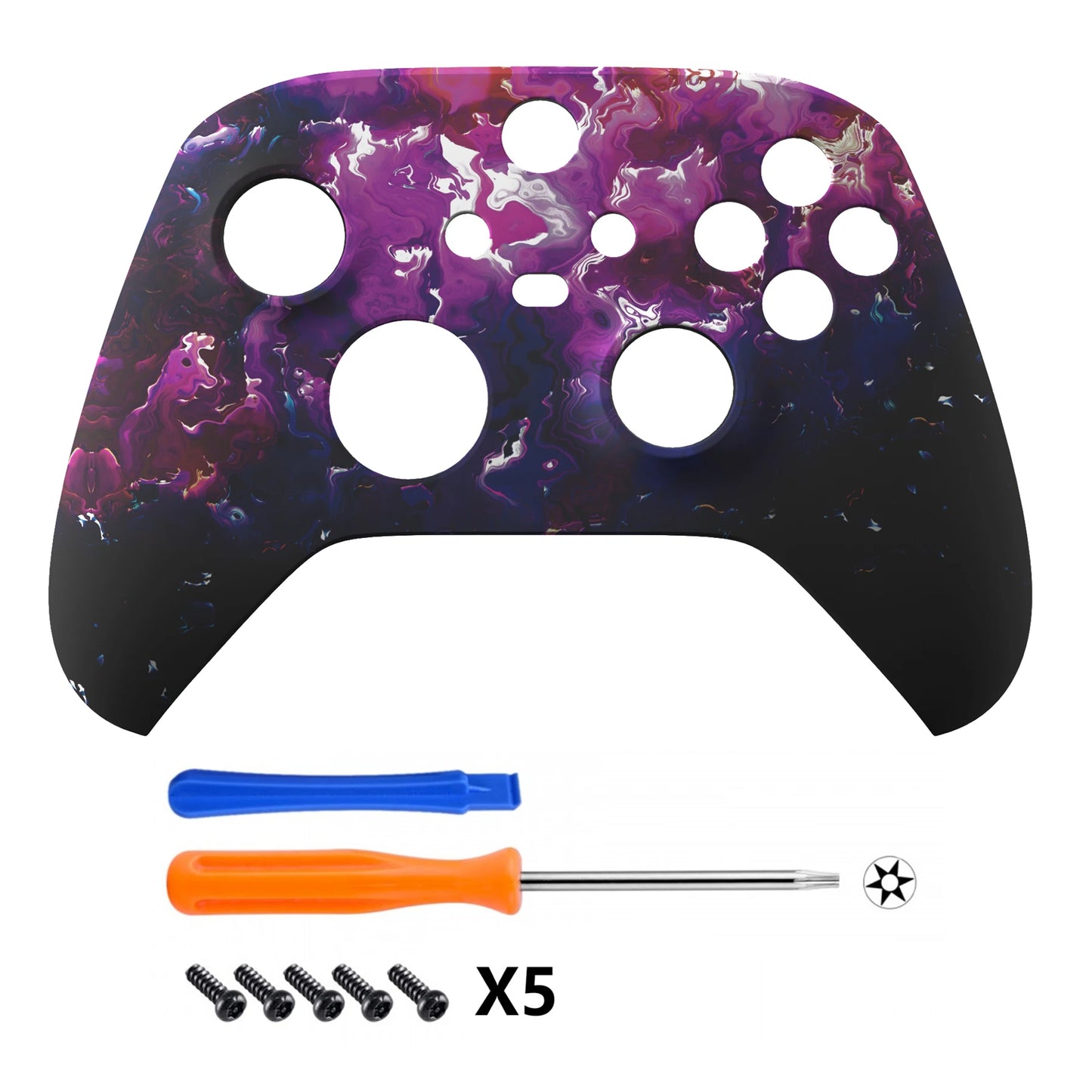 eXtremeRate Replacement Front Housing Shell Custom Cover Faceplate for Xbox Core Wireless ( Xbox Series X/S ) Controller