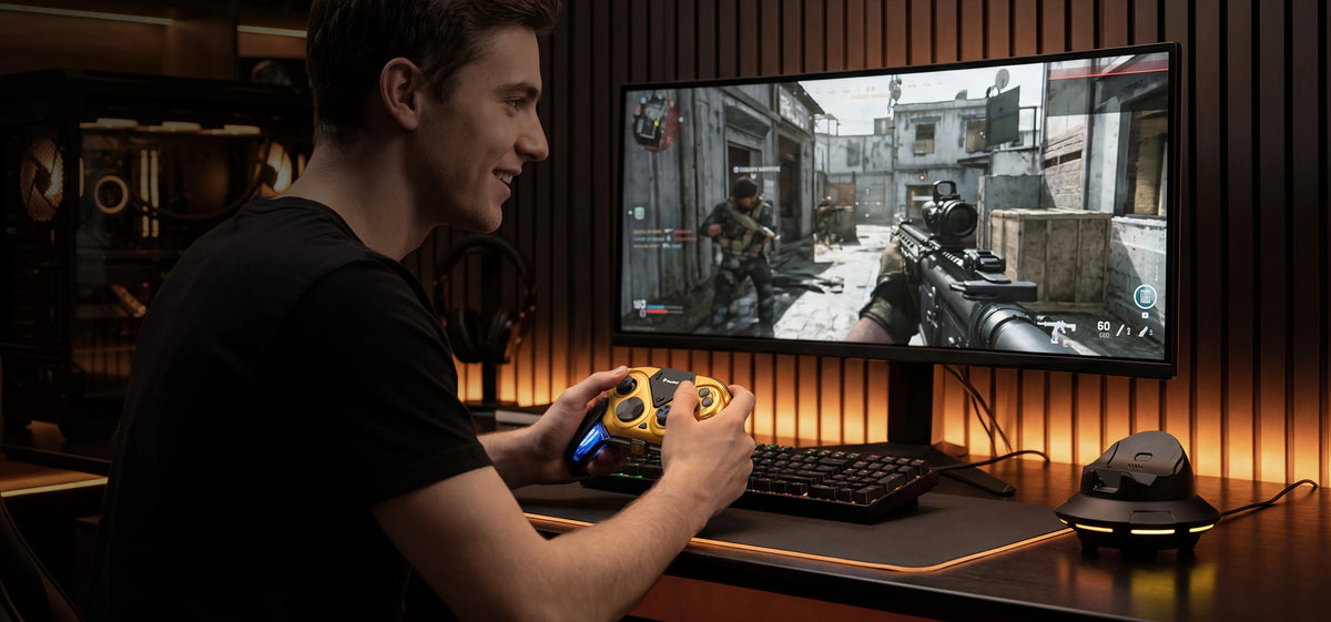 EasySMX Dune 8K Wireless Gaming Controller For PC/Steam/Switch/Android/iOS