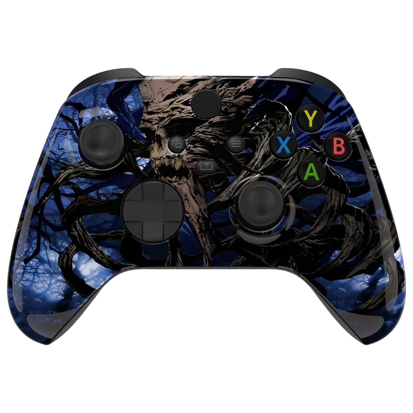 eXtremeRate Replacement Front Housing Shell for Xbox Series X & S Controller - Glow in Dark - The Awakening of the Earth Lord