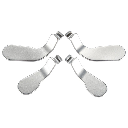 eXtremeRate Metal Stainless Steel Replacement Paddles Hair Trigger Compatible with Xbox One Elite Series 1 / Series 2 Controller