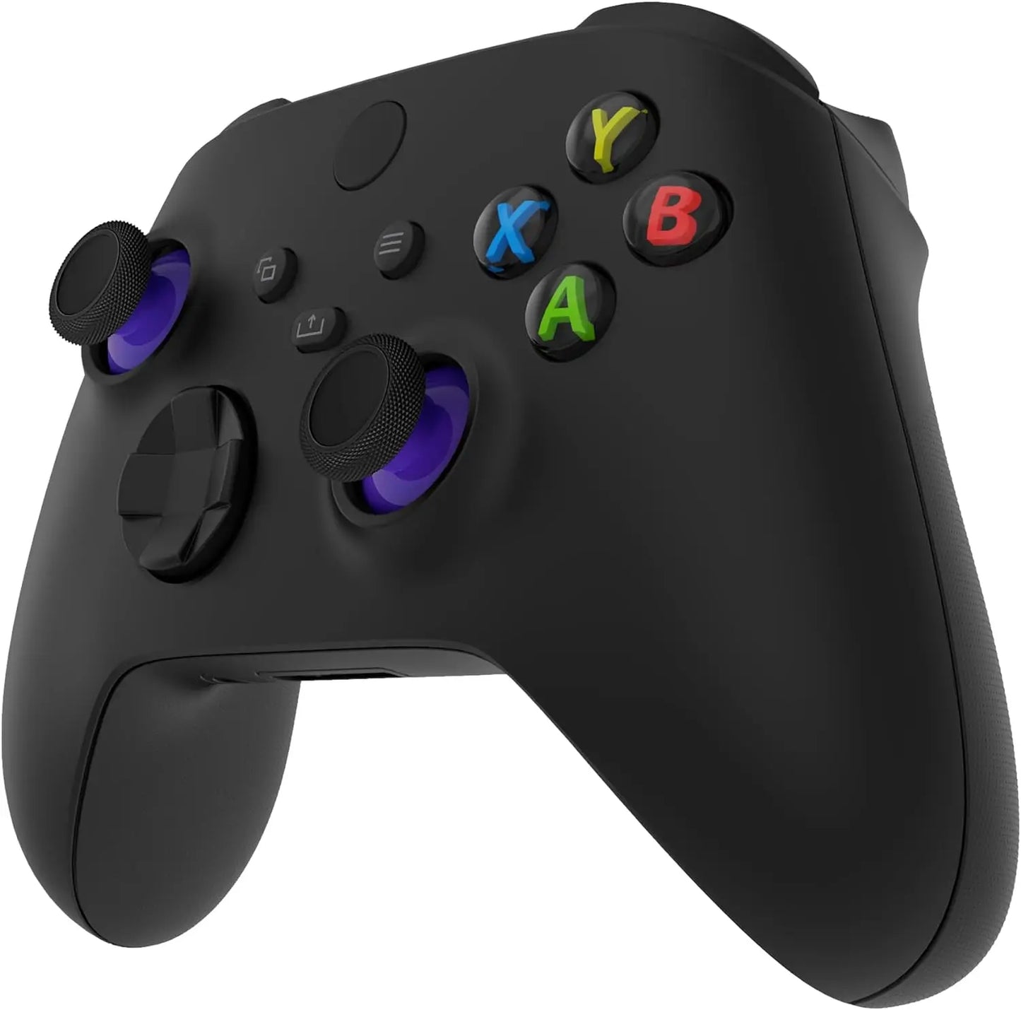 eXtremeRate 4 pcs Replacement Joystick for Xbox One & Xbox Series X/S & Xbox One S/X & Xbox Elite V1- Black bottom series