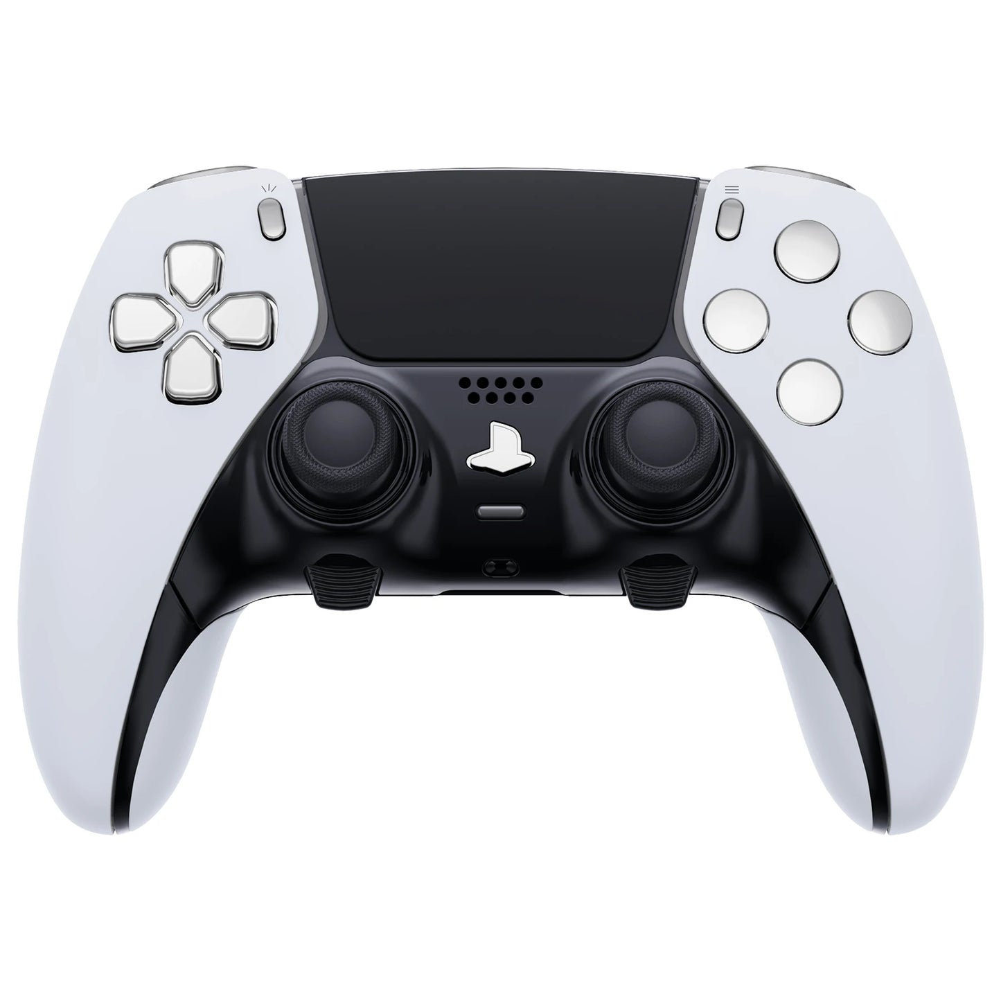 eXtremeRate for ps5 Edge Controller Replacement Chrome Full Set Buttons