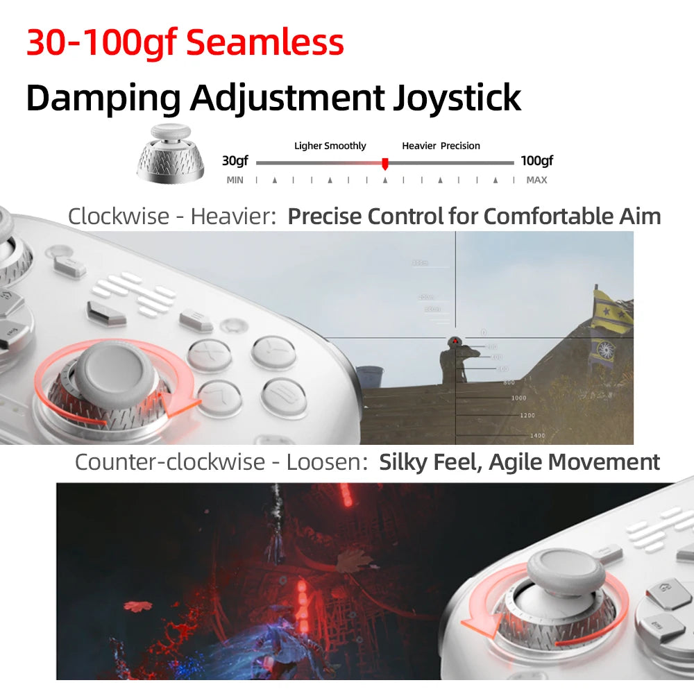 Beitong KP70 Elite: AI-Enhanced Wireless Gaming Controller  for PC/Switch 1&2/Android