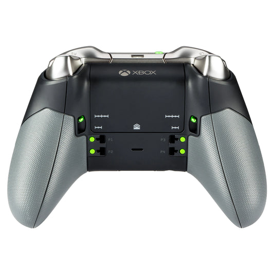 eXtremeRate Custom Right Left Side Rails Rear Handle Grips Back Panels for Xbox One Elite Controller (Model 1698)