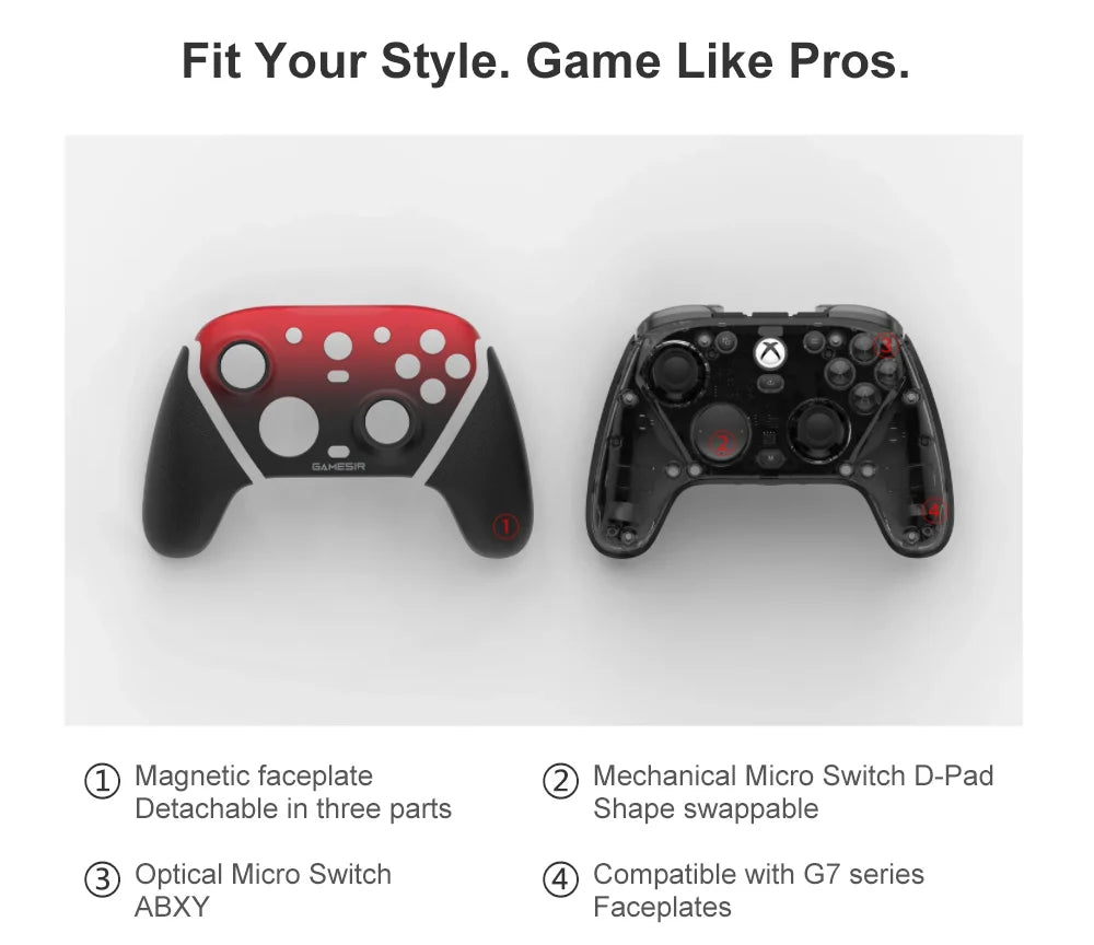 GameSir G7 Pro Gaming Controller for PC/Xbox/Switch/Android