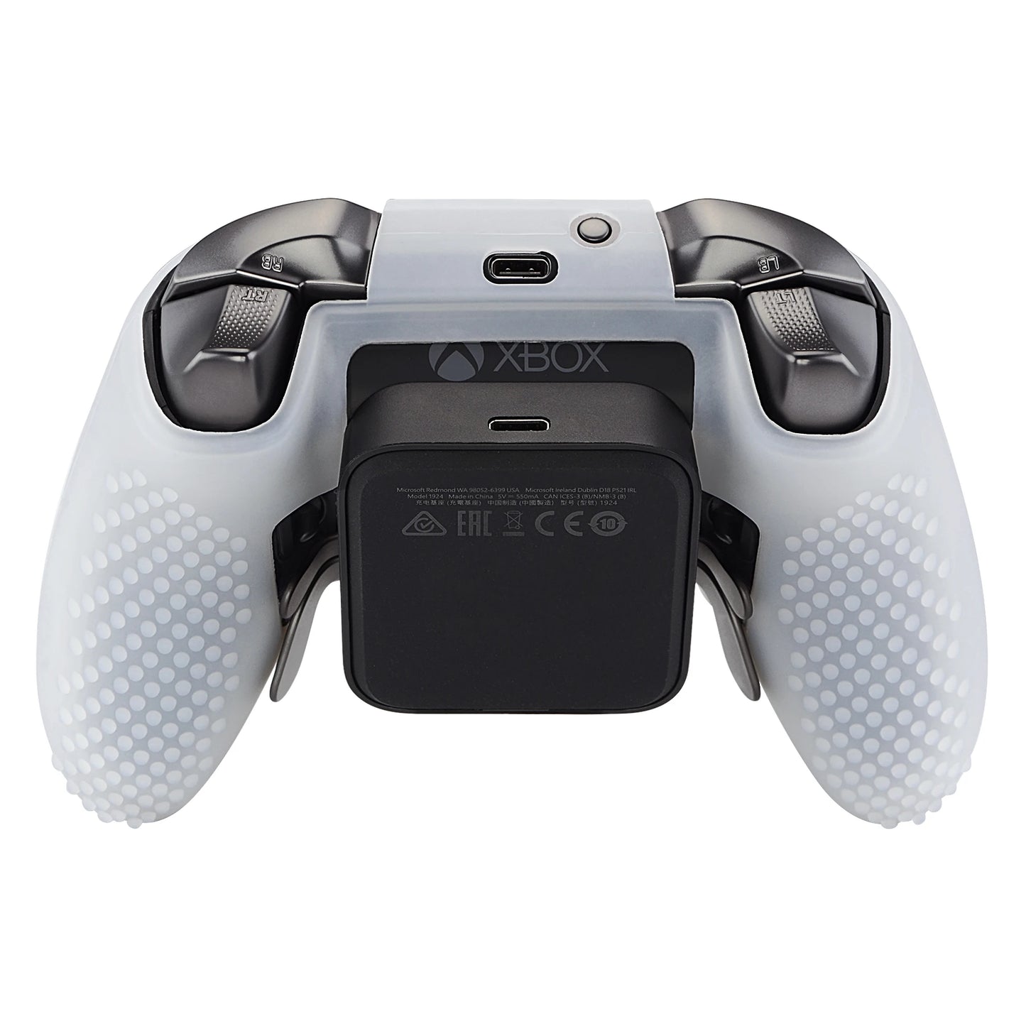 eXtremeRate Soft Anti-Slip Silicone Cover Skins Controller Protective Case for New Xbox One Elite Series 2