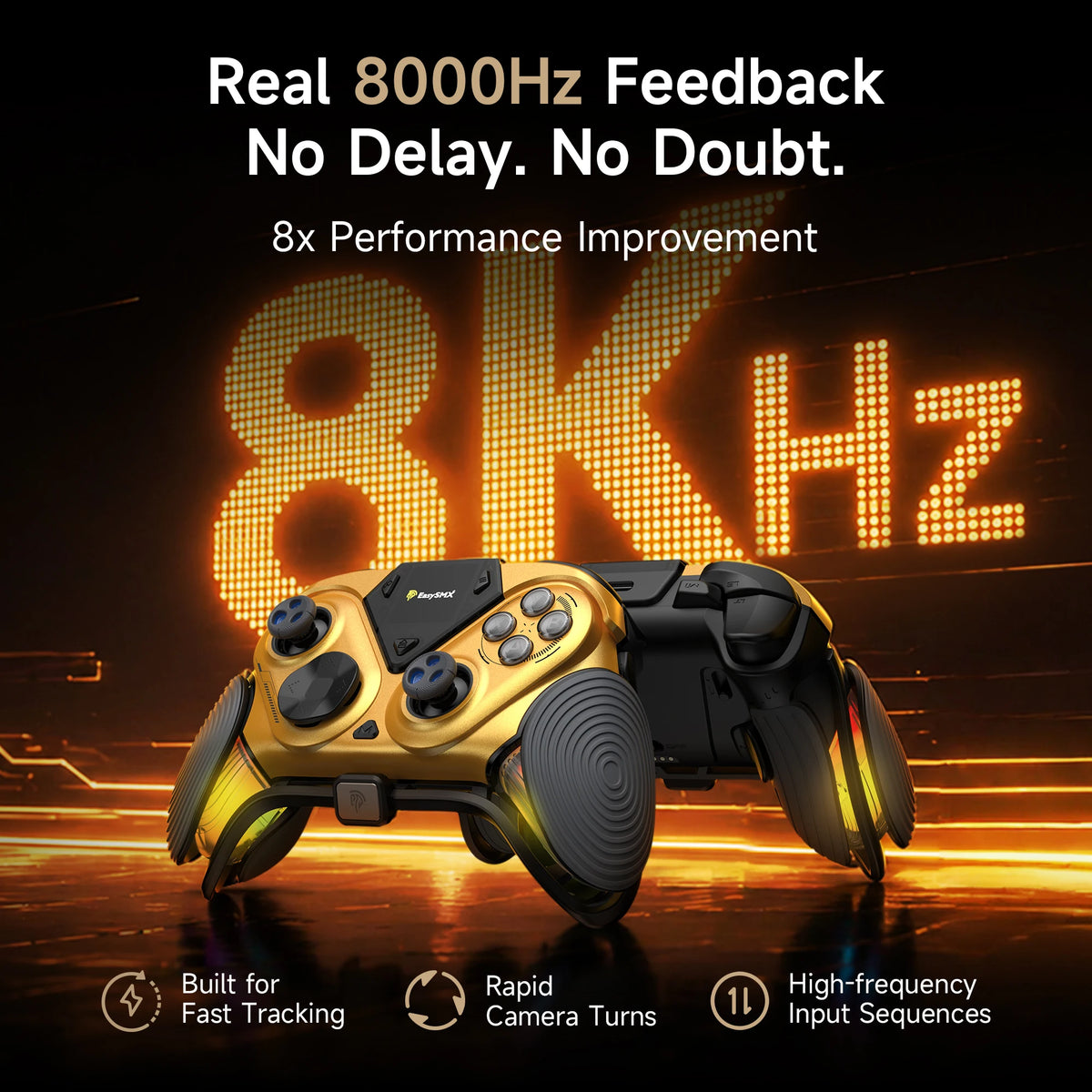 EasySMX Dune 8K Wireless Gaming Controller For PC/Steam/Switch/Android/iOS