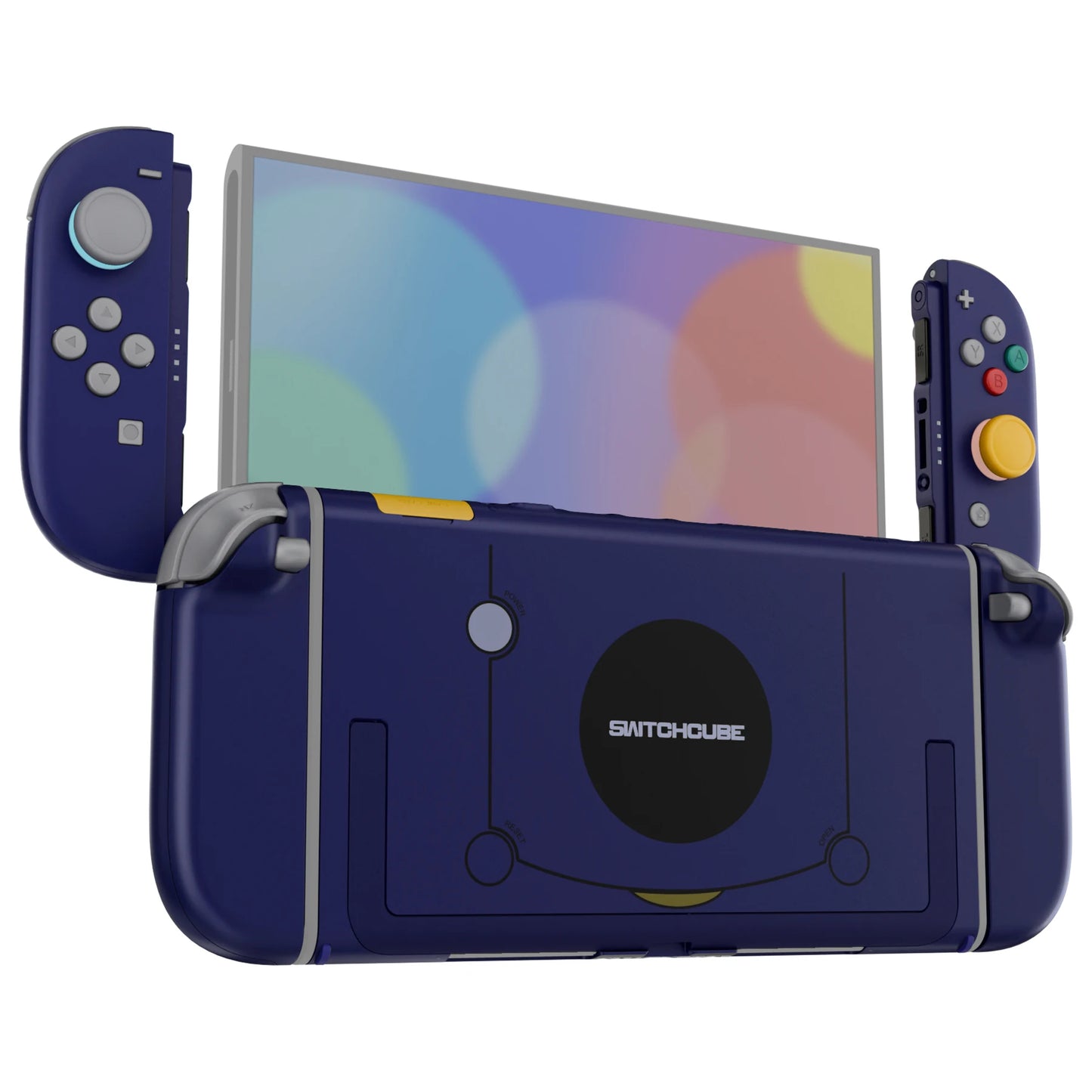 eXtremeRate Full Set Housing w/Buttons for Joycon 2, Replacement Shell Buttons for Nintendo Switch 2 - Classic SwitchCube Style