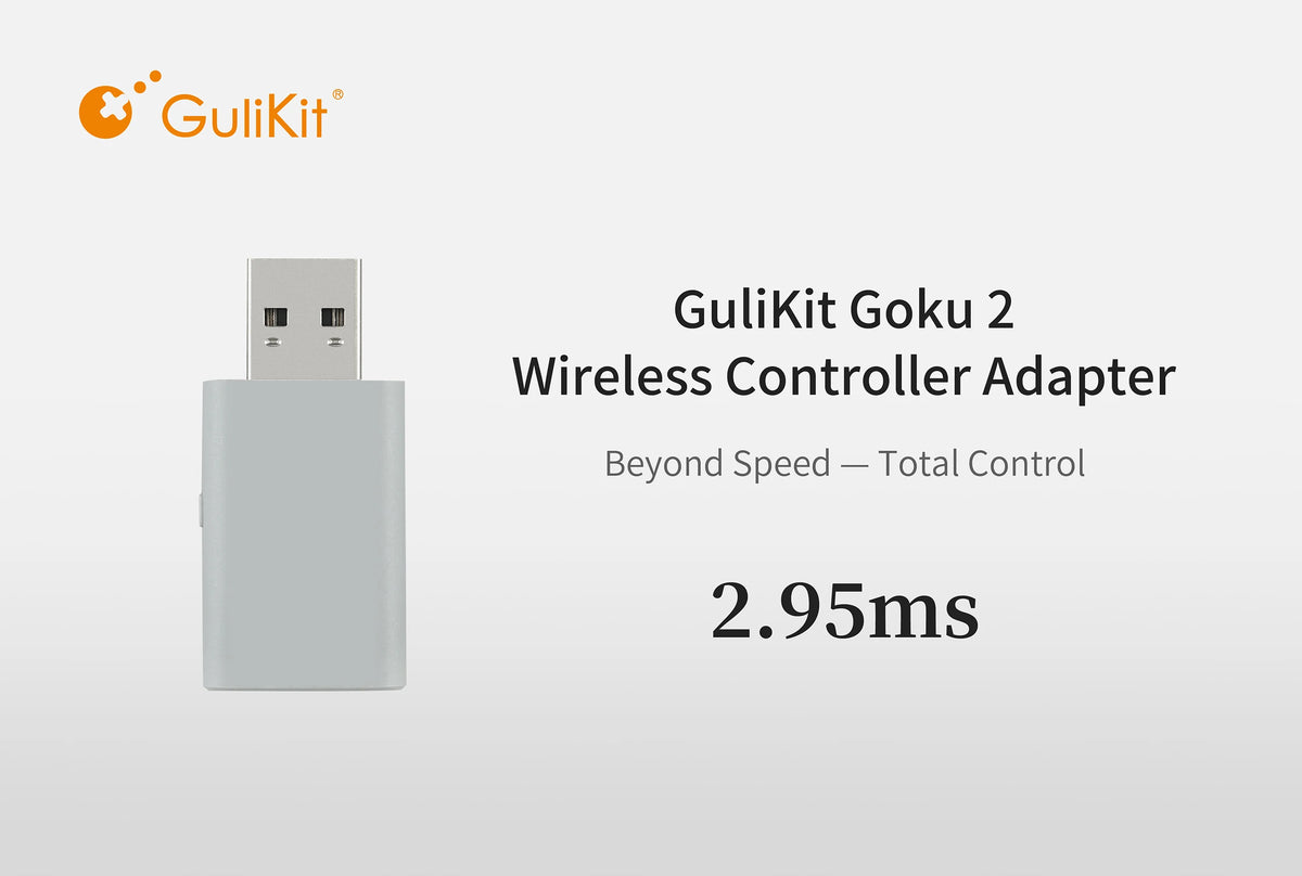 Gulikit NS36 Goku 2 Wireless Controller Adapter Receiver for PC/Xbox Series S/X/Xbox One/Switch 1&2