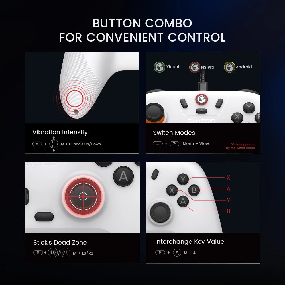 GameSir Nova Lite Wireless Gaming Controller for PC/Switch/iOS/Android