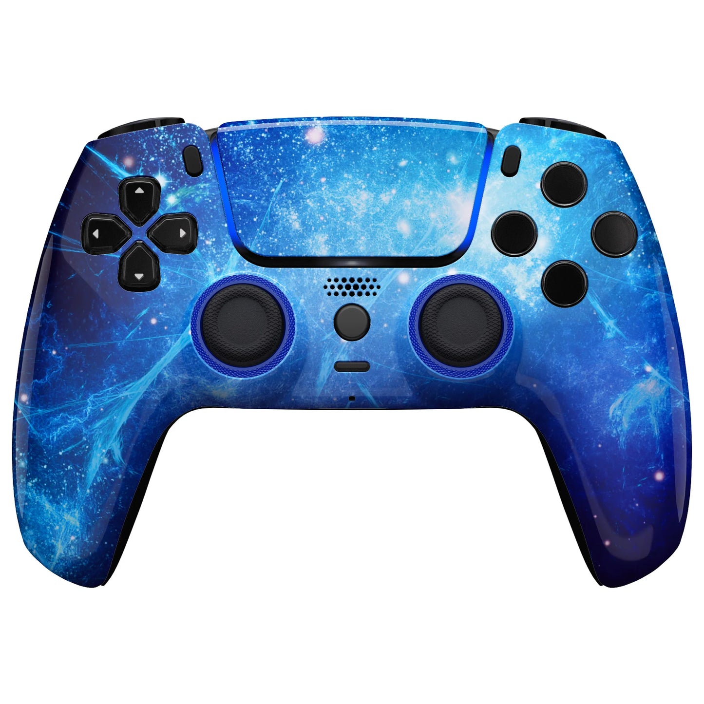 eXtremeRate LUNA Redesigned Replacement Front Shell Touchpad Compatible with ps5 Controller BDM-010/020/030/040/050