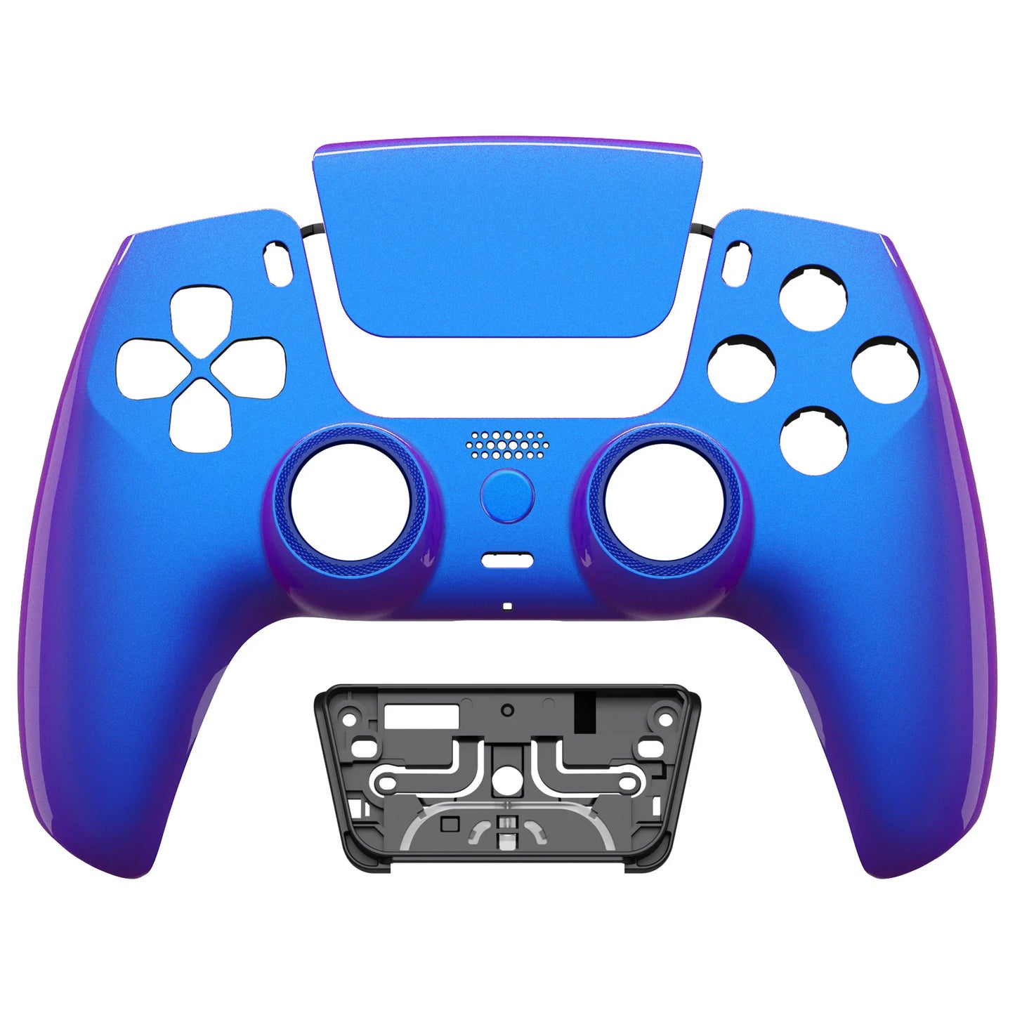 eXtremeRate LUNA Redesigned Replacement Front Shell Touchpad Compatible with ps5 Controller BDM-010/020/030/040/050