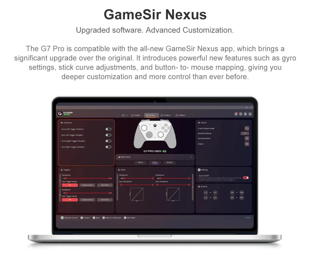 GameSir G7 Pro Gaming Controller for PC/Xbox/Switch/Android