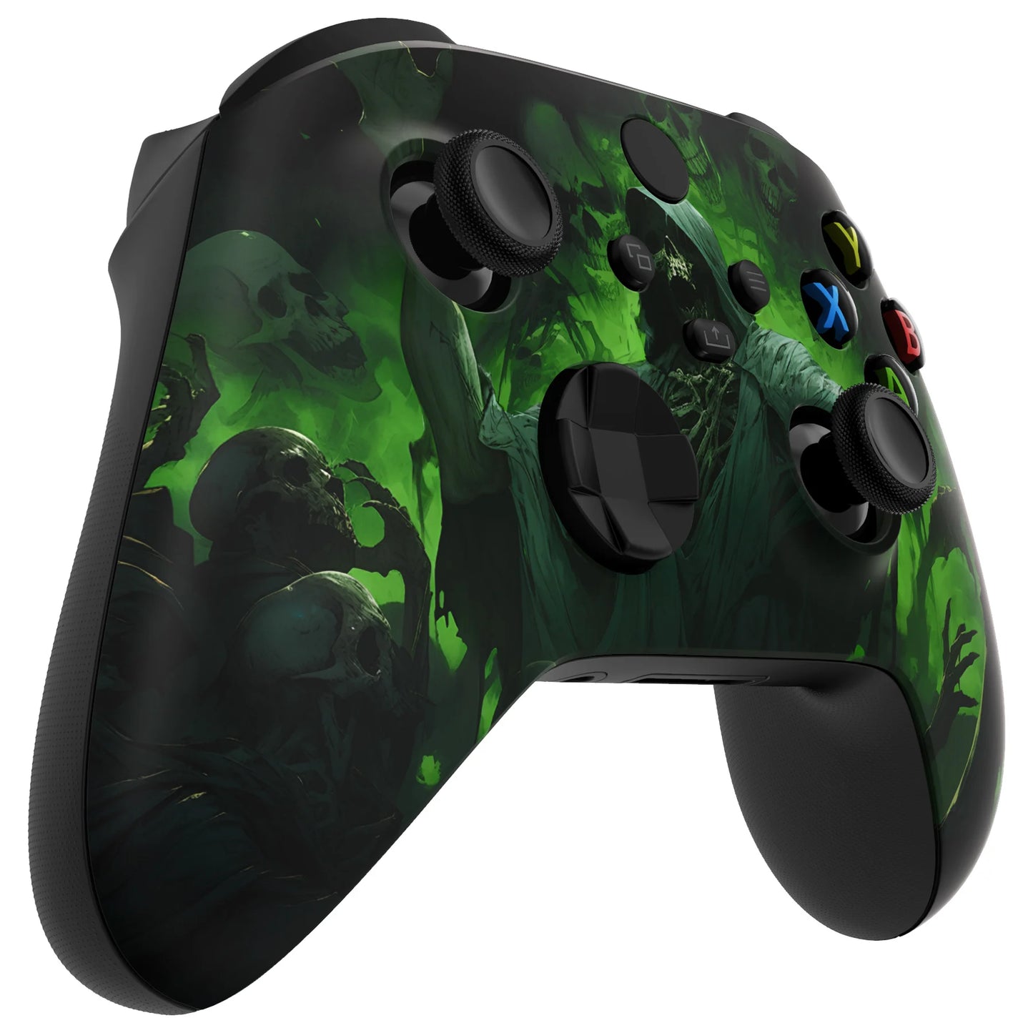 eXtremeRate Replacement Front Housing Shell For Xbox Series X & S Controller - Dark Carnival