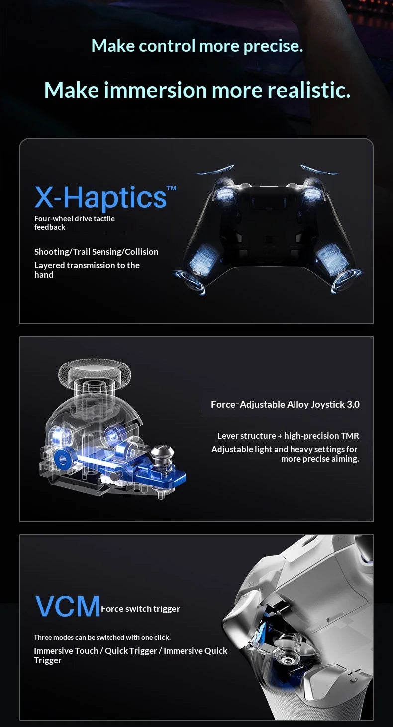 Flydigi Apex 6/6 Pro Wireless Gaming Controller for PC/Switch