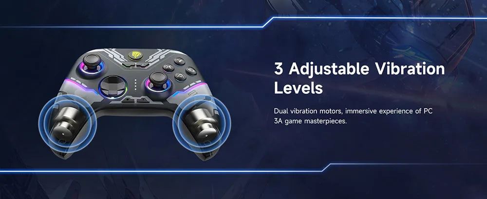 EasySMX X15 Wireless Gaming Controller For PC/Switch/Steam/Android/iOS