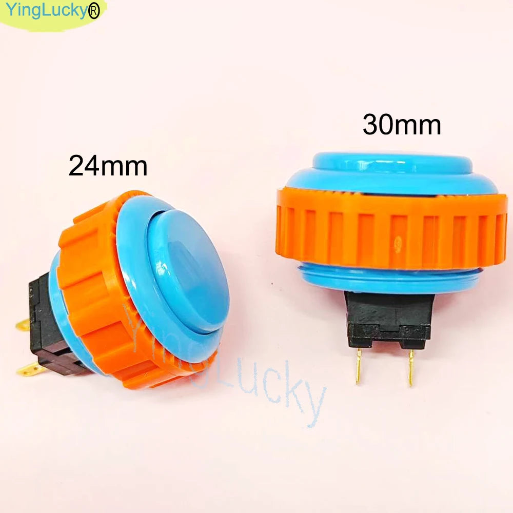 SANWA OBSN 30mm 24mm Original Japan SCREW Type Round Push Button for PC/PS/XBOX/Arcade