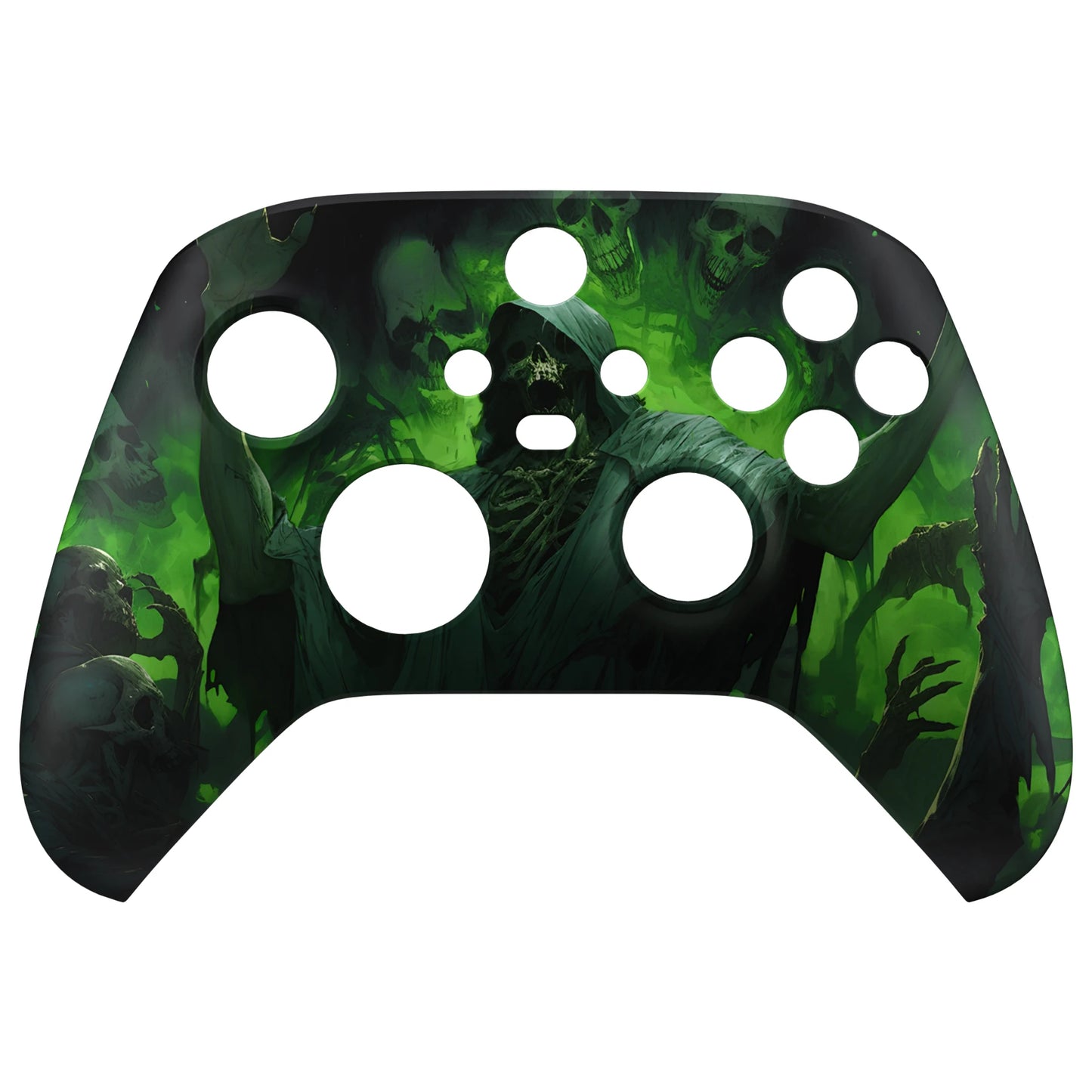 eXtremeRate Replacement Front Housing Shell For Xbox Series X & S Controller - Dark Carnival