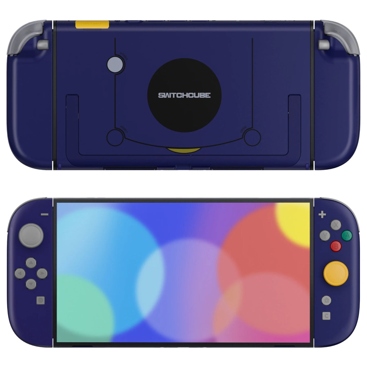 eXtremeRate Full Set Housing w/Buttons for Joycon 2, Replacement Shell Buttons for Nintendo Switch 2 - Classic SwitchCube Style