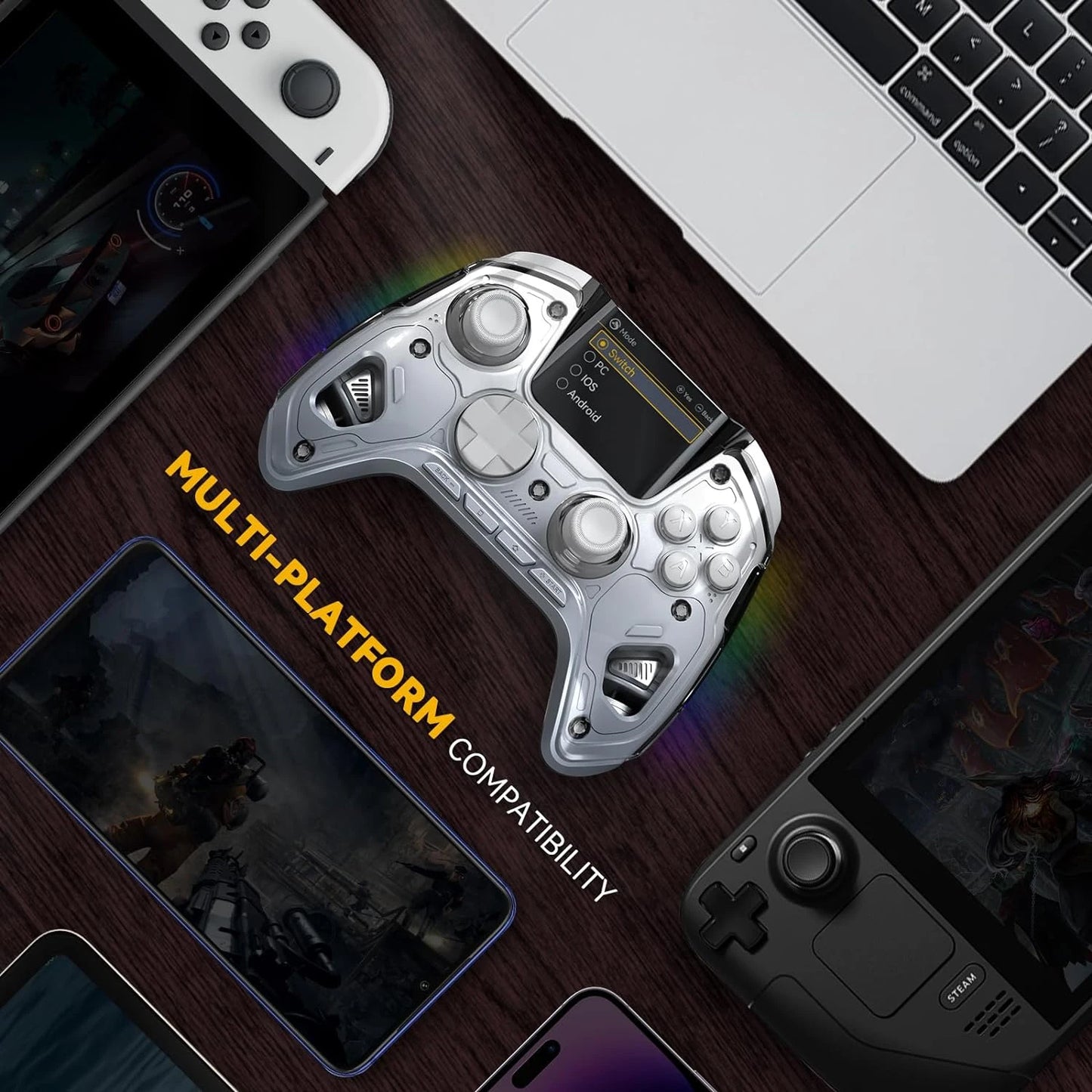 Manba One V2 Wireless Gaming Controller for PC/Switch/iOS/Android