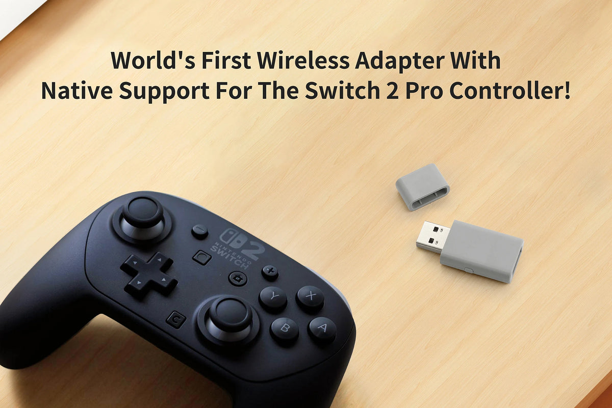 Gulikit NS36 Goku 2 Wireless Controller Adapter Receiver for PC/Xbox Series S/X/Xbox One/Switch 1&2