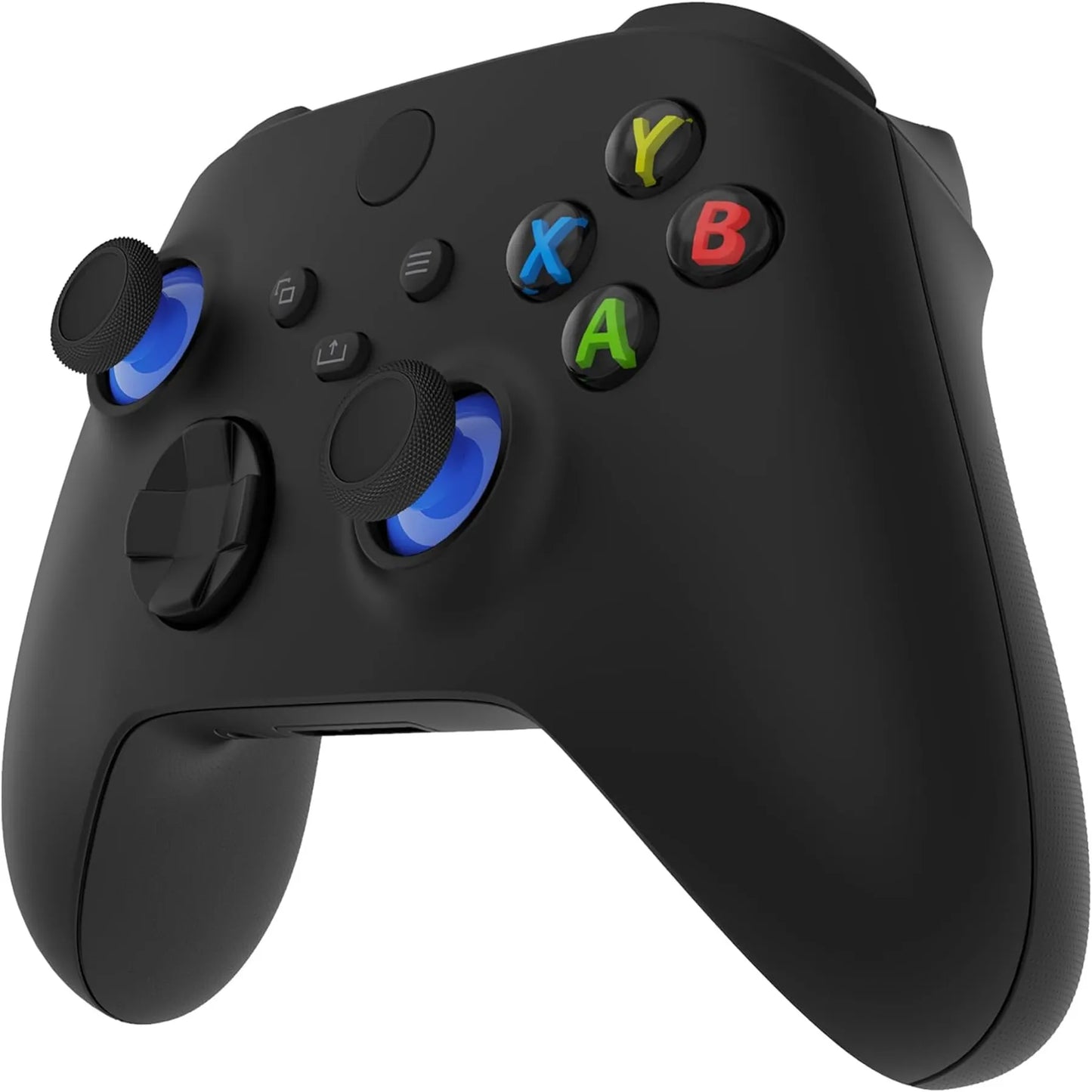 eXtremeRate 4 pcs Replacement Joystick for Xbox One & Xbox Series X/S & Xbox One S/X & Xbox Elite V1- Black bottom series