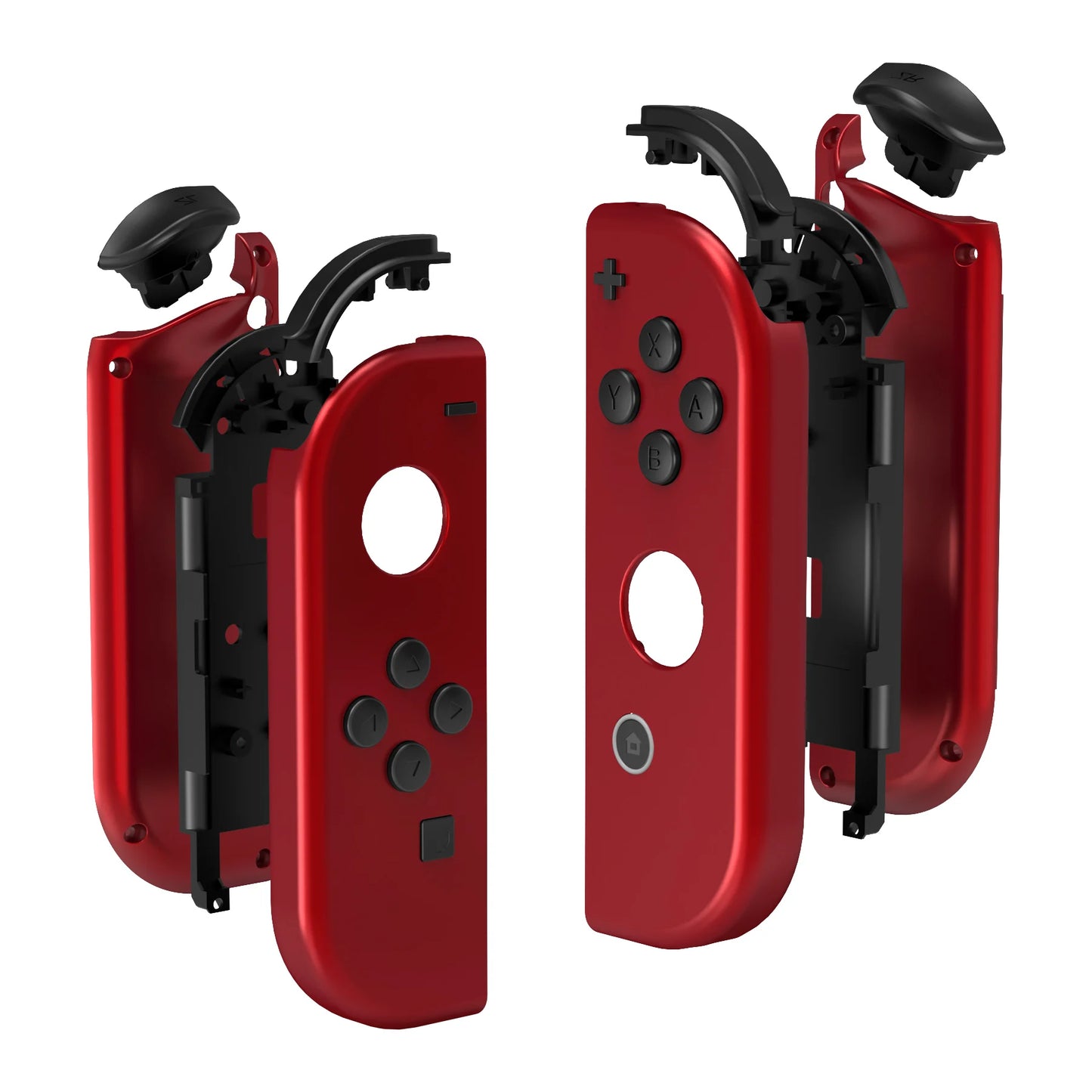 eXtremeRate DIY Replacement Shell Case for NS Switch & OLED JoyCon - Red