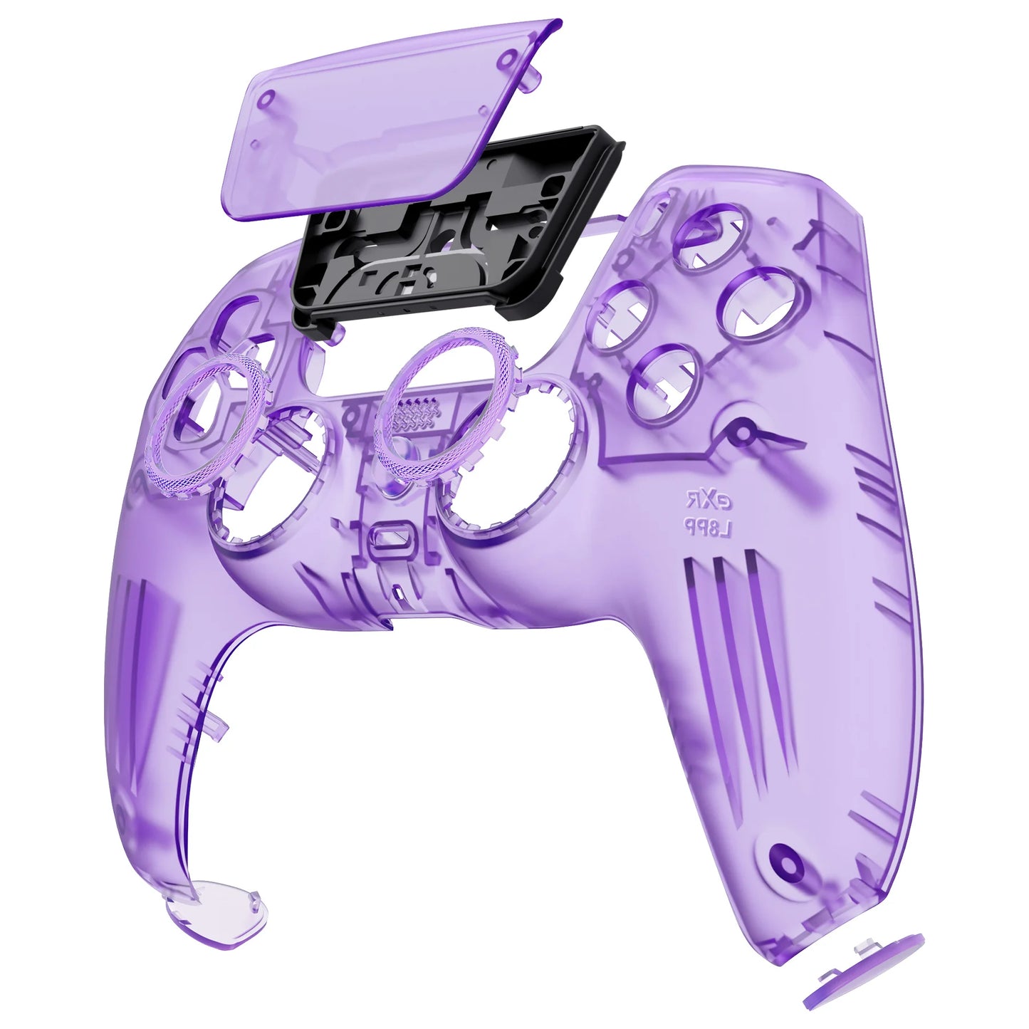 eXtremeRate LUNA Redesigned Replacement Front Shell Touchpad Compatible with ps5 Controller BDM-010/020/030/040/050