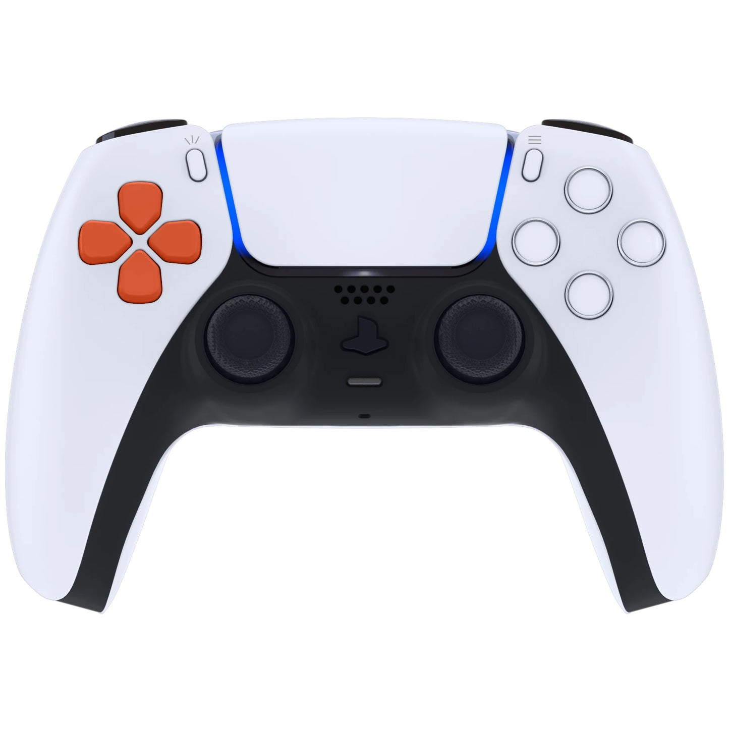 eXtremeRate Dpad Buttons for ps5/ ps5 EDGE, for ps4 All Model Controllers - Scarlet Red