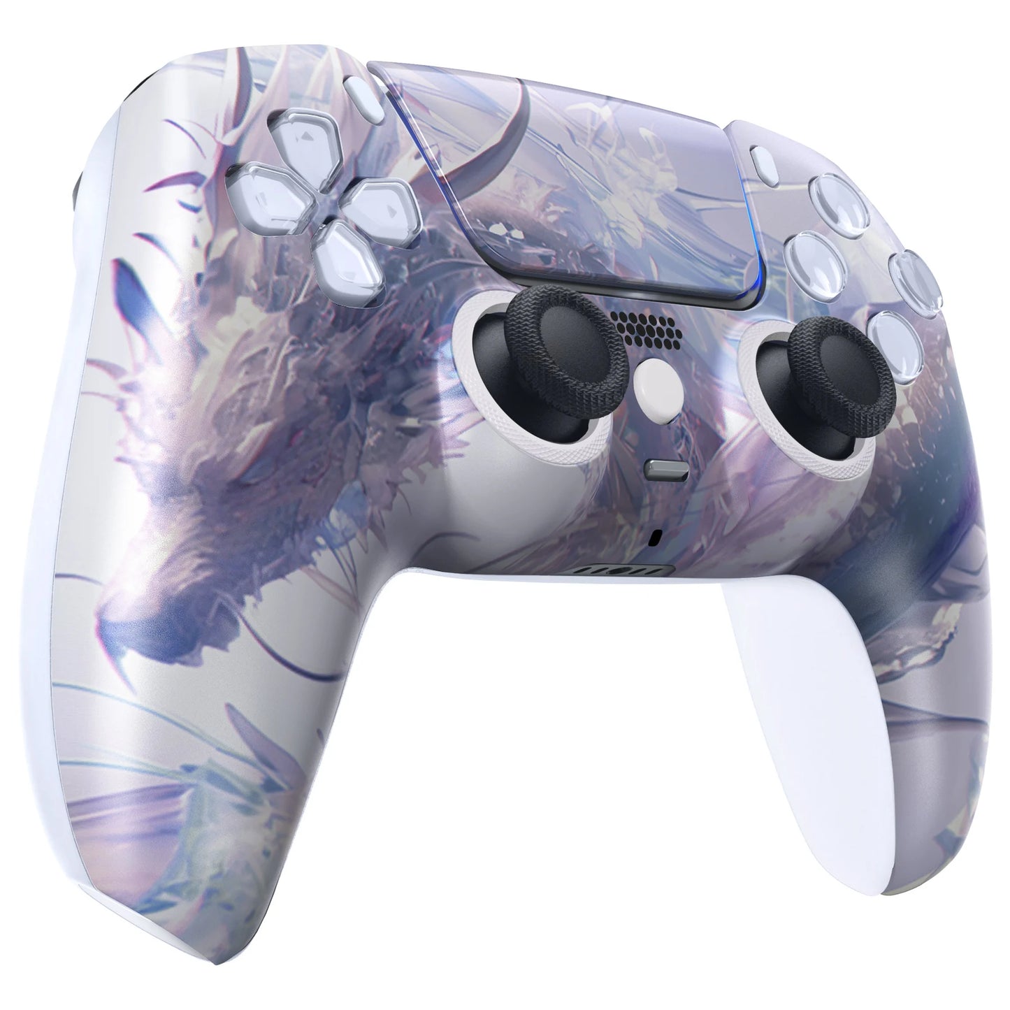 eXtremeRate LUNA Redesigned Replacement Front Shell Touchpad For ps5 Controller BDM-010/020/030/040/050