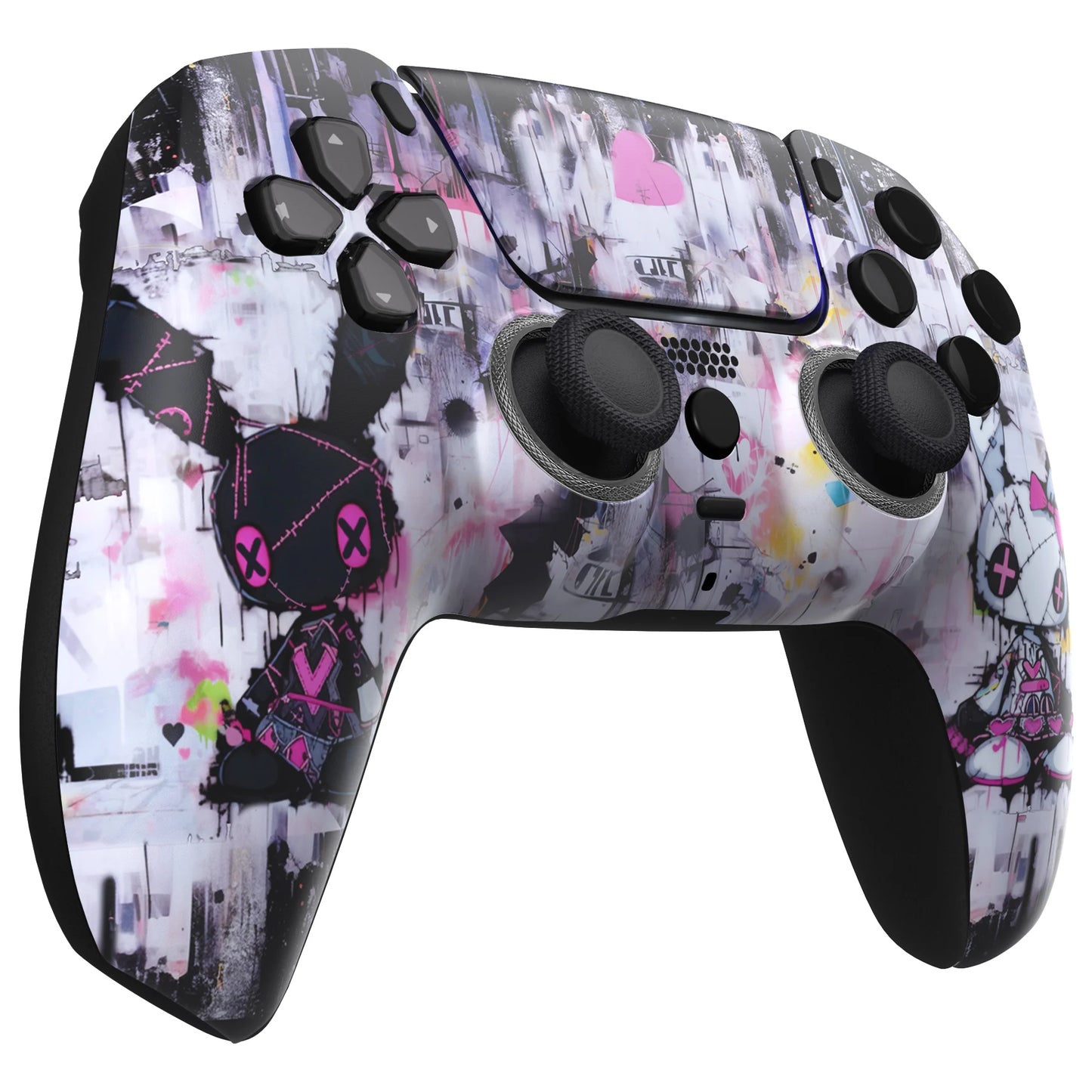 eXtremeRate LUNA Redesigned Replacement Front Shell Touchpad For ps5 Controller BDM-010/020/030/040/050