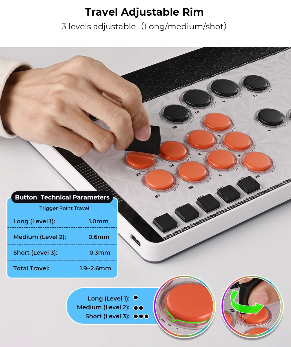 Haute42 Magnetic C-AT Leverless Controller For PC/PS5/PS4