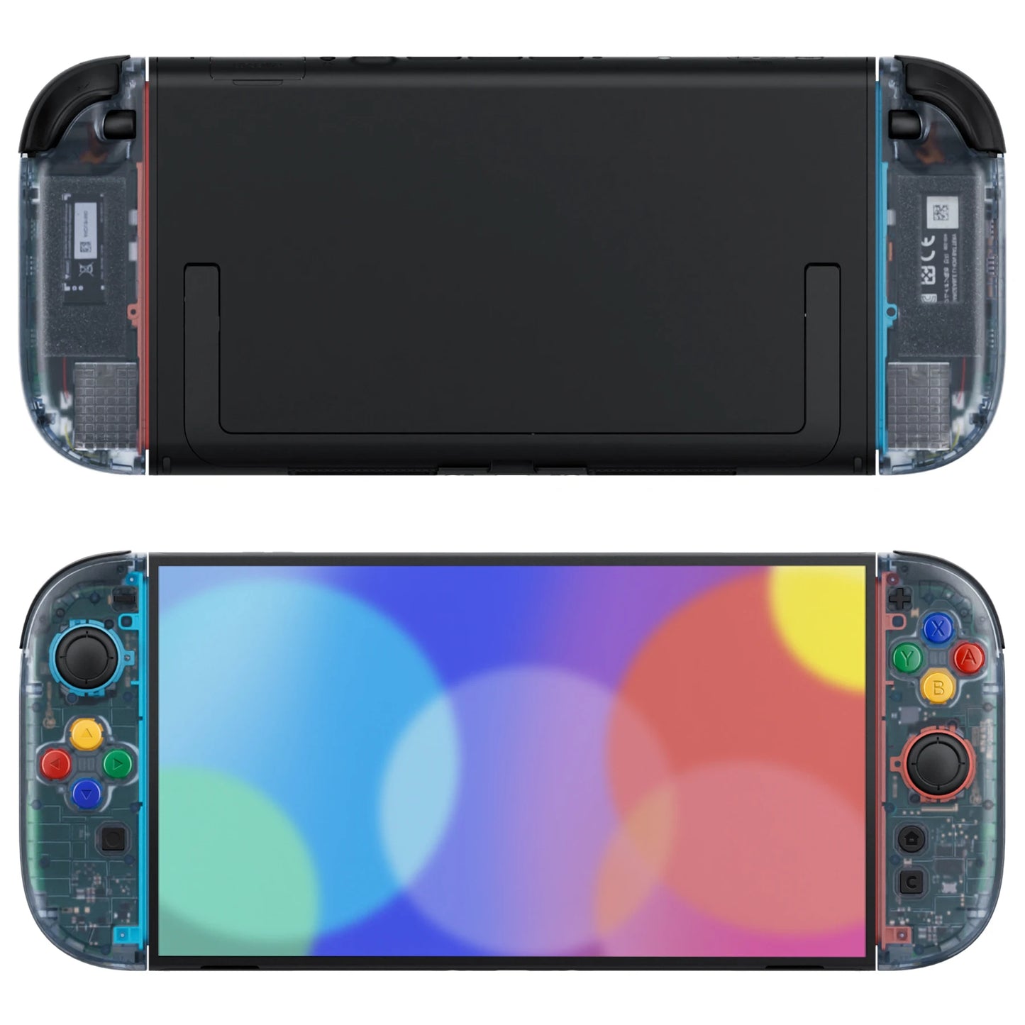 eXtremeRate for Joycon 2 DIY Replacement Shell Buttons, Case & Decorative Strips & Tools for Nintendo Switch 2 - Essence Version