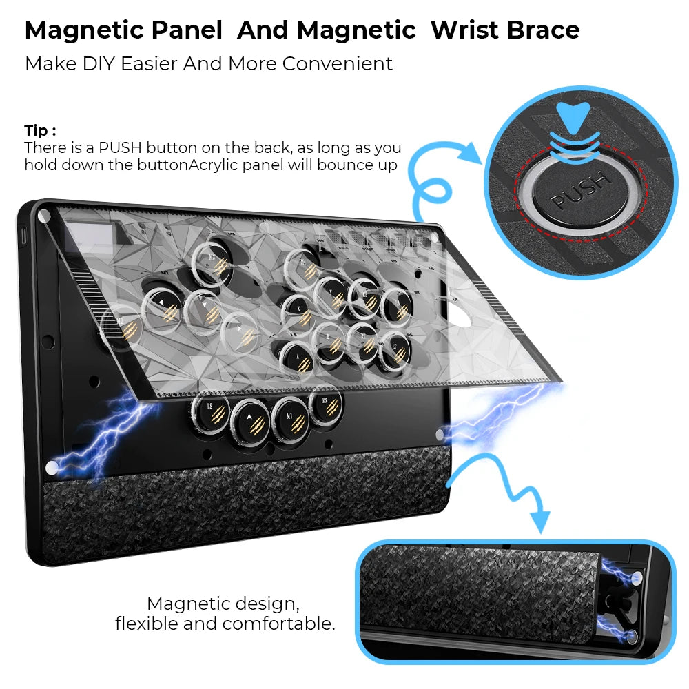 Haute42 Magnetic C-AT Leverless Controller For PC/PS5/PS4