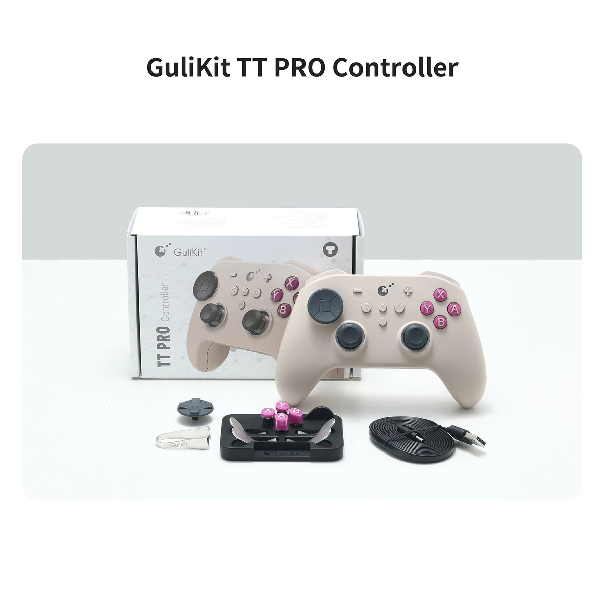GuliKit TT Max Wireless Gaming Controller For PC/Steam/Switch 1&2/Android/iOS